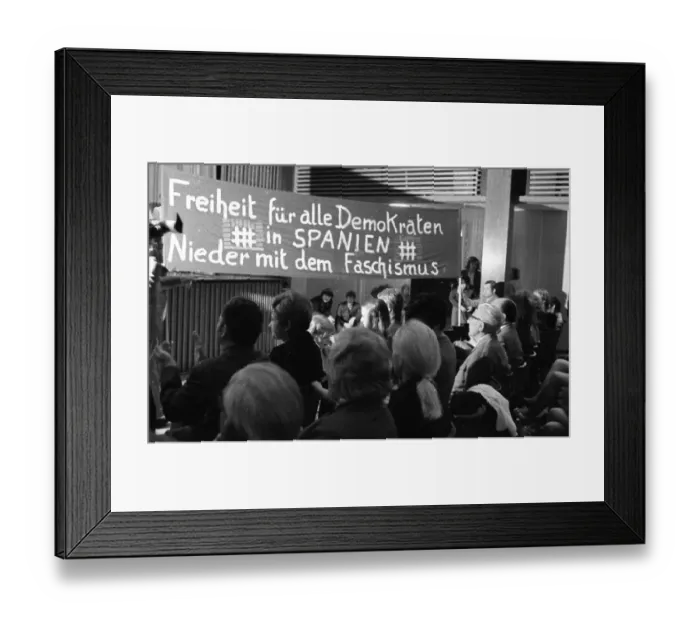 Framed Print : Rally Freedom for Spain on 24. 06 Framed Print : Rally Freedom for Spain on 24. 06