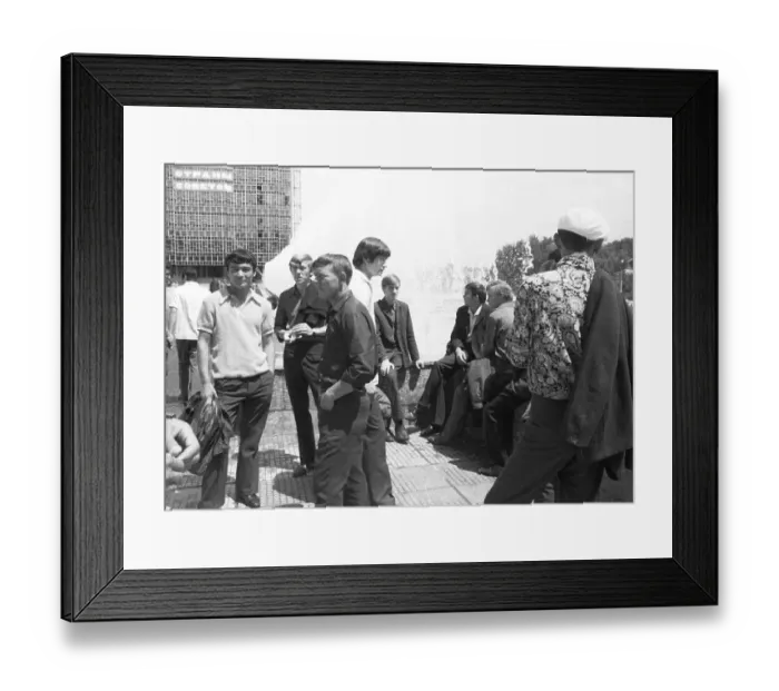 Framed Print : Impressions from the USSR 1972