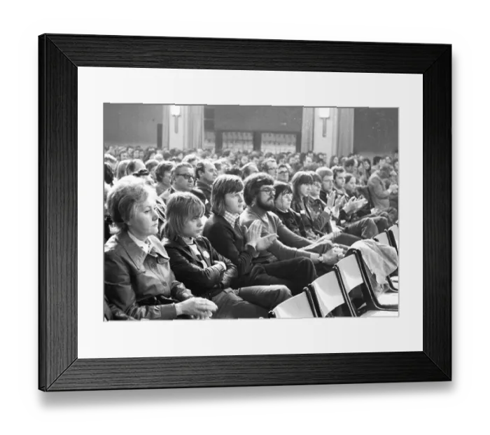Framed Print : The DKP devoted a conference to local politics on 23 March 1974 in Bottrop Framed Print : The DKP devoted a conference to local politics on 23 March 1974 in Bottrop
