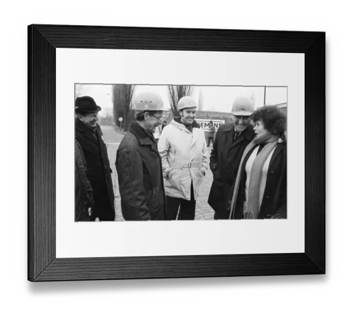 Framed Print : The strike action in the collective bargaining dispute of the Industriegewerkschaft Metall (IG Metall) Framed Print : The strike action in the collective bargaining dispute of the Industriegewerkschaft Metall (IG Metall)