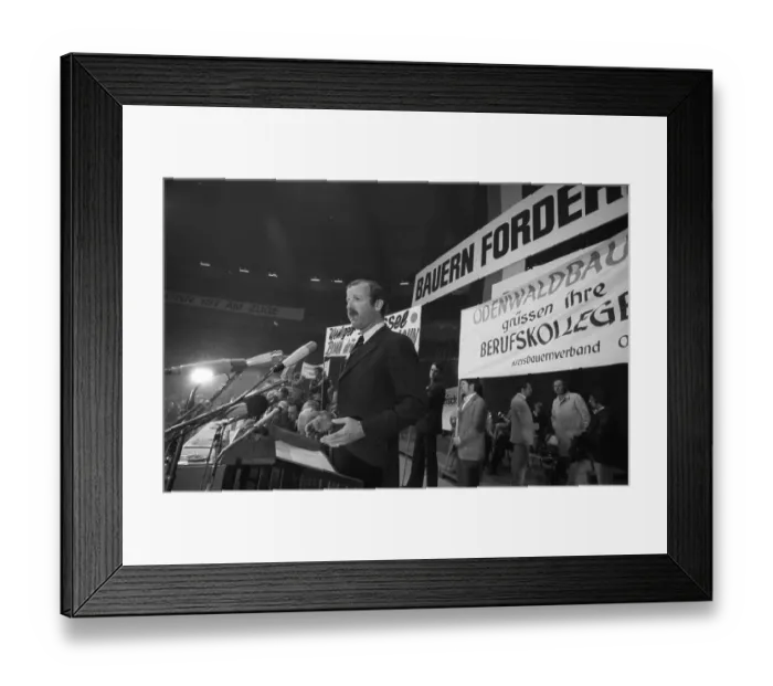 Framed Print : The central farmers rally Farmers demand their rights on 23