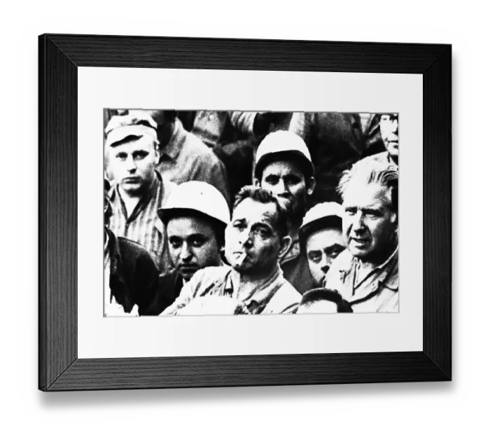 Framed Print : The Ruhr area in the 60s and 70s