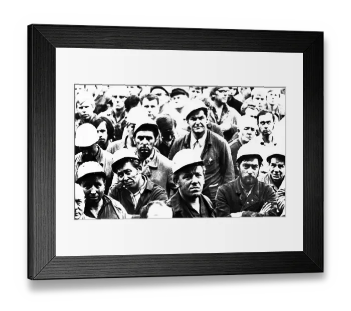 Framed Print : The Ruhr area in the 60s and 70s Framed Print : The Ruhr area in the 60s and 70s