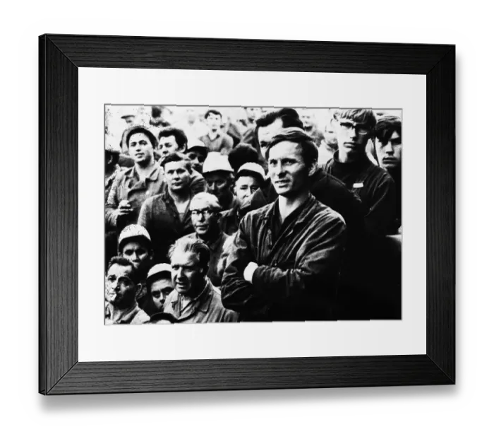 Framed Print : The Ruhr area in the 60s and 70s