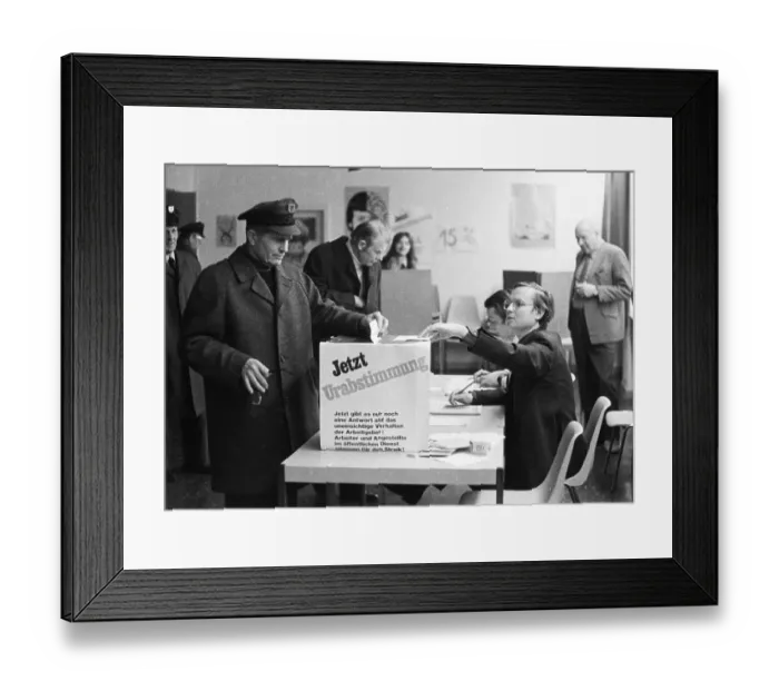 Framed Print : The Public Services Transport and Traffic Union (OeTV)