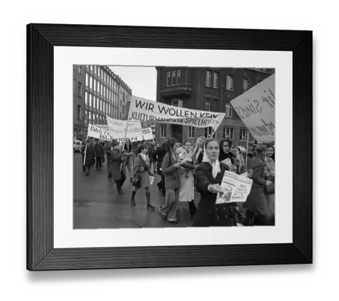 Framed Print : For the preservation of the Dortmund Music Theatre (opera house) Framed Print : For the preservation of the Dortmund Music Theatre (opera house)