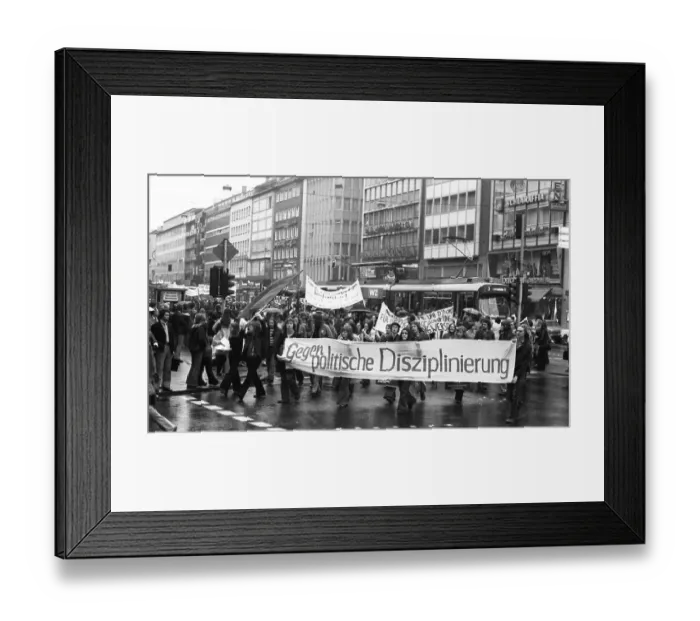 Framed Print : In the context of a colloquium on the occupational bans
