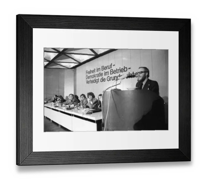 Framed Print : A colloquium on the Berufsverbote on 11