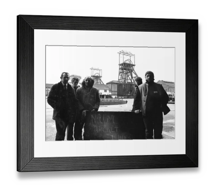 Framed Print : The Strike Action of the Miners Strike and Their Everyday Life from 11-15 February 1974 in Coventry Framed Print : The Strike Action of the Miners Strike and Their Everyday Life from 11-15 February 1974 in Coventry