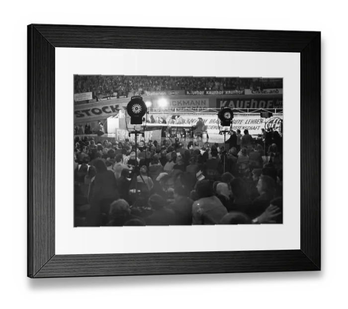 Framed Print : The Education and Science Union (GEW) demonstrated for an improvement of education in Cologne