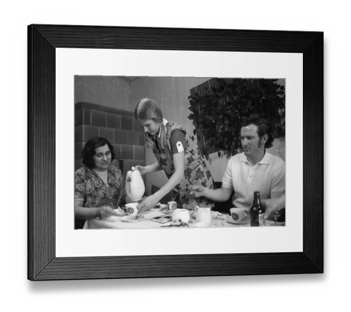 Framed Print : Life and everyday life in the GDR from 1 Framed Print : Life and everyday life in the GDR from 1