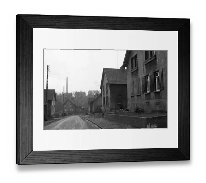 Framed Print : The strike of the miners of the HBL Lorraine on 23 Framed Print : The strike of the miners of the HBL Lorraine on 23