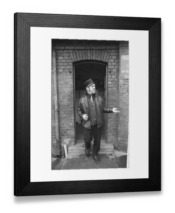 Framed Print : The strike of the miners of HBL Lorraine on 23 Framed Print : The strike of the miners of HBL Lorraine on 23