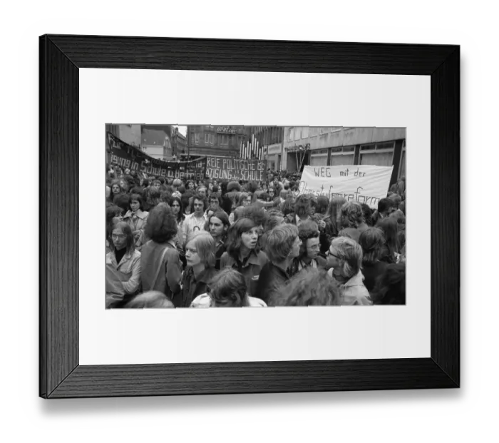 Framed Print : The Schuelermitverantwortung (SMV)