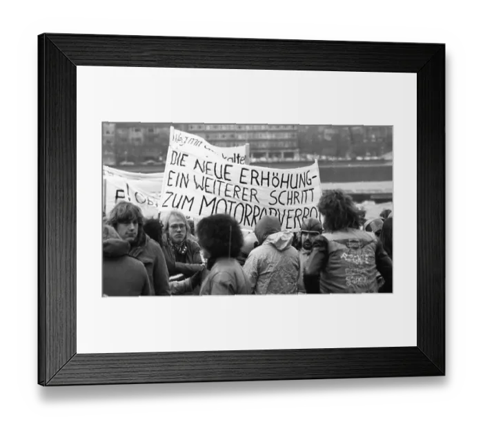 Framed Print : About 1, 500 motorbike riders rallied against a drastic increase in motorbike insurance premiums on 11 Framed Print : About 1, 500 motorbike riders rallied against a drastic increase in motorbike insurance premiums on 11
