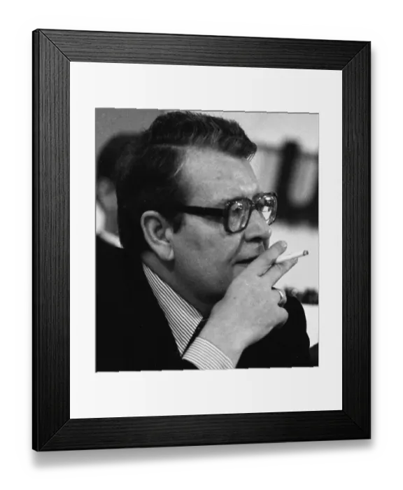 Framed Print : The Party Congress of the Christian Democratic Union (CDU) on 24