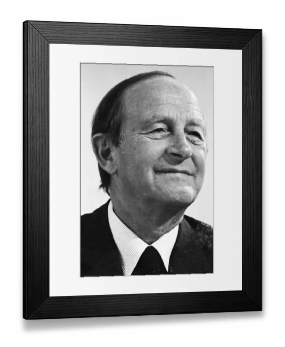 Framed Print : The Party Congress of the Christian Democratic Union (CDU) on 24