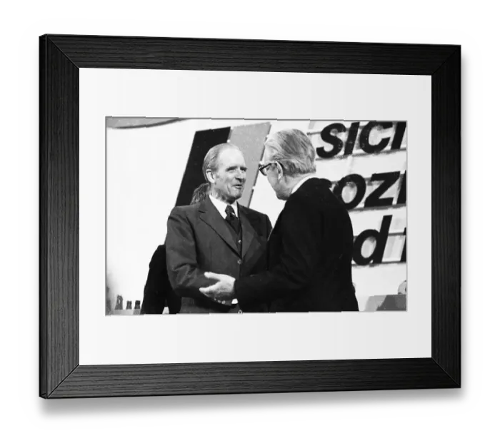 Framed Print : The Party Congress of the Christian Democratic Union (CDU) on 24 Framed Print : The Party Congress of the Christian Democratic Union (CDU) on 24