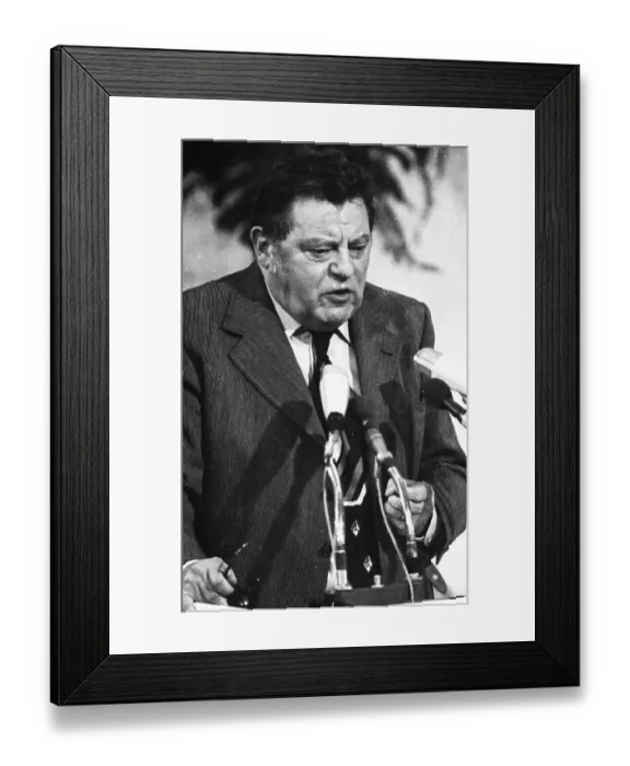 Framed Print : The Party Congress of the Christian Democratic Union (CDU) on 24 Framed Print : The Party Congress of the Christian Democratic Union (CDU) on 24