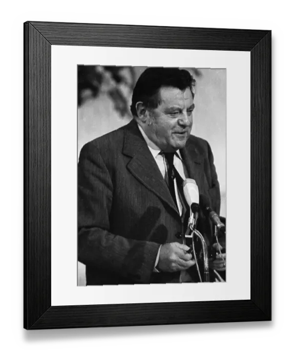 Framed Print : The Party Congress of the Christian Democratic Union (CDU) on 24