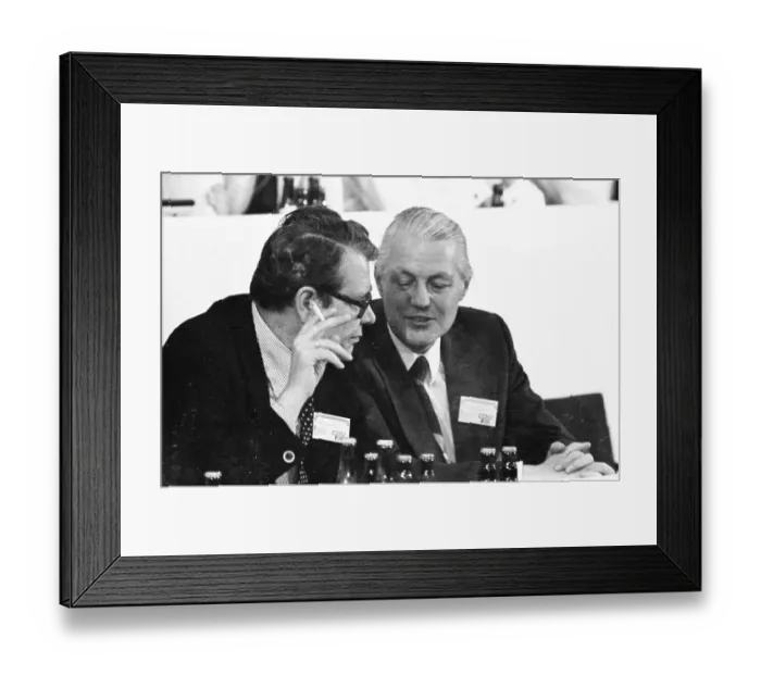 Framed Print : The Party Congress of the Christian Democratic Union (CDU) on 24