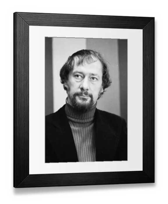 Framed Print : The Union Day of the German Peace Union (DFU) on 29 November 1975 in Dortmund is a party conference