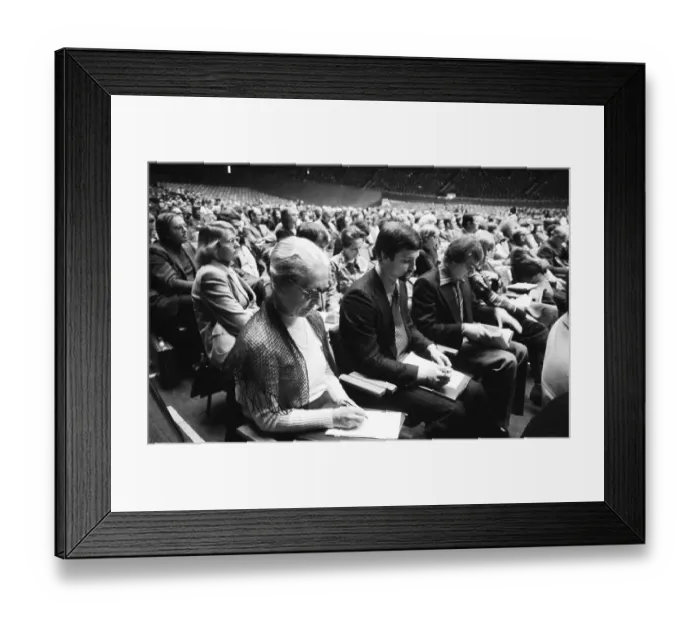 Framed Print : The 38th German Fuersorgetag on 12