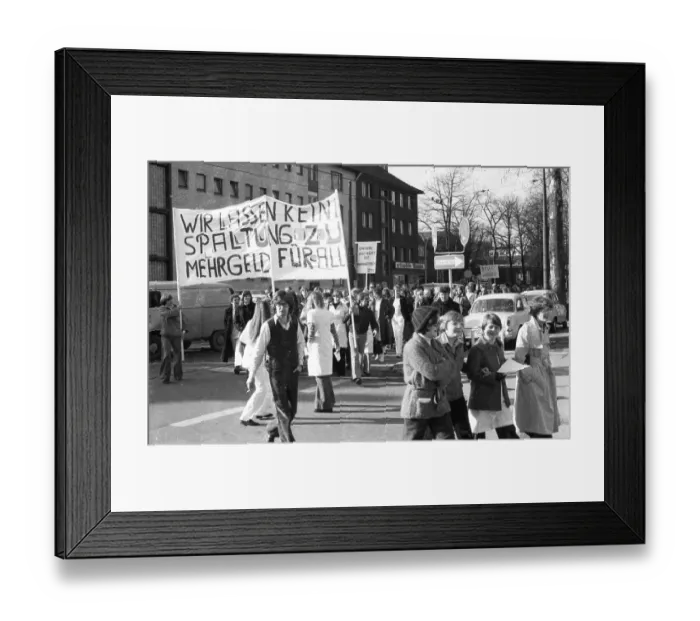 Framed Print : Members of the Public Services