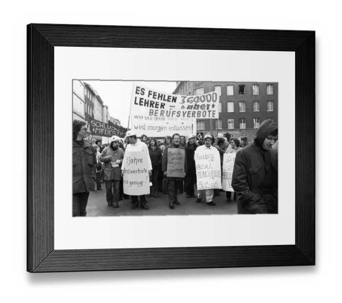 Framed Print : Several thousand people affected by the Radical Decree Framed Print : Several thousand people affected by the Radical Decree