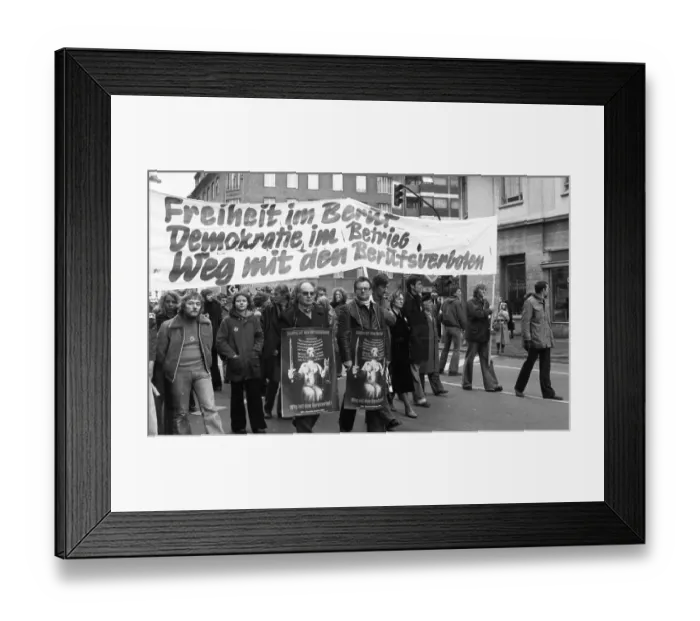 Framed Print : Several thousand people affected by the Radical Decree Framed Print : Several thousand people affected by the Radical Decree