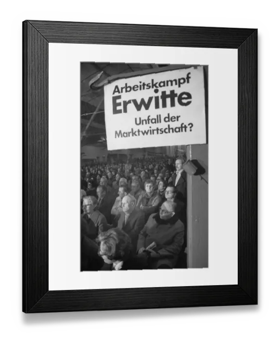 Framed Print : The workers in the cement industry had an unusual Framed Print : The workers in the cement industry had an unusual