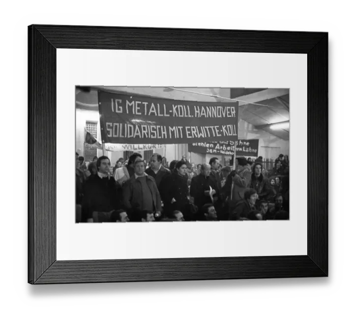 Framed Print : The workers in the cement industry had an unusual