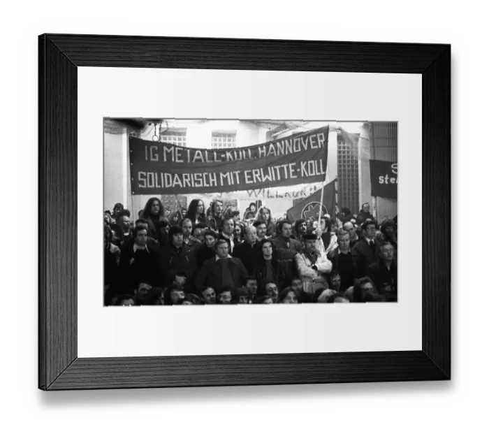 Framed Print : The workers in the cement industry had an unusual