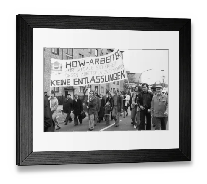Framed Print : The Hamburg DKP used the honouring of the communists idol Ernst Thaelmann on his 90th birthday to hold a Framed Print : The Hamburg DKP used the honouring of the communists idol Ernst Thaelmann on his 90th birthday to hold a