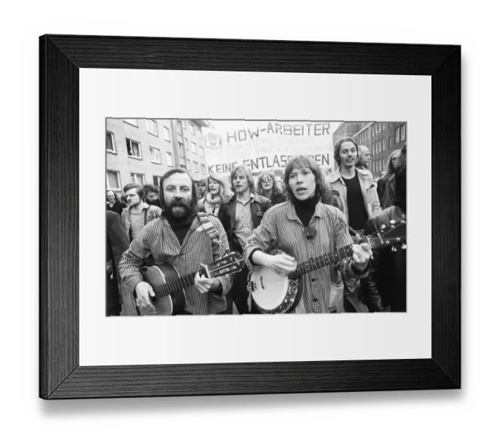 Framed Print : The Hamburg DKP used the honouring of the communists idol Ernst Thaelmann on his 90th birthday to hold a Framed Print : The Hamburg DKP used the honouring of the communists idol Ernst Thaelmann on his 90th birthday to hold a