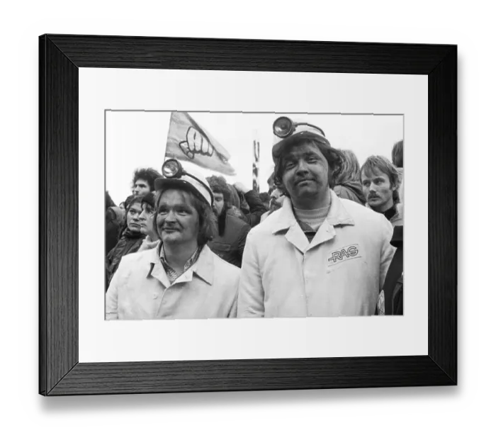 Framed Print : More than 20, 000 opponents of nuclear power demonstrated in Itzehoe against a nuclear power plant in Brokdorf on 19 Framed Print : More than 20, 000 opponents of nuclear power demonstrated in Itzehoe against a nuclear power plant in Brokdorf on 19