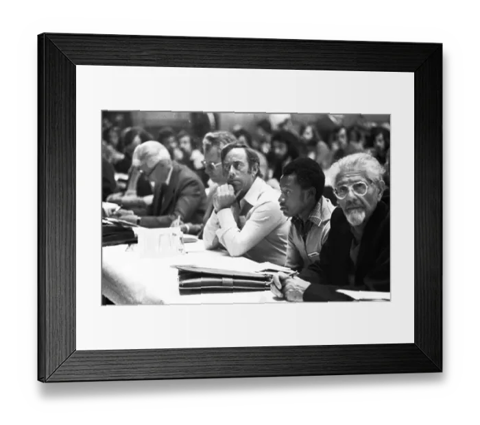 Framed Print : International Conference on the Berufsverboten on 29