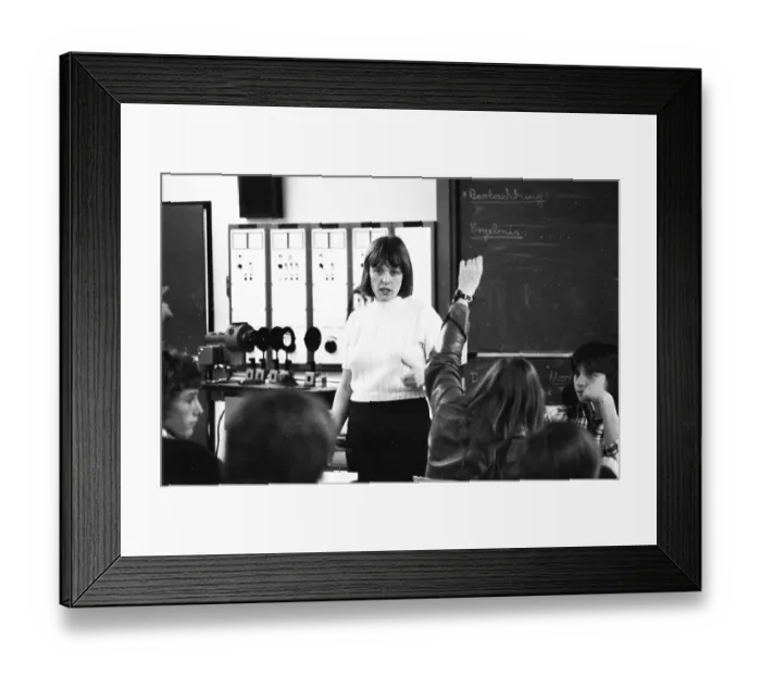 Framed Print : Operation and teaching at a comprehensive school on 03 Framed Print : Operation and teaching at a comprehensive school on 03