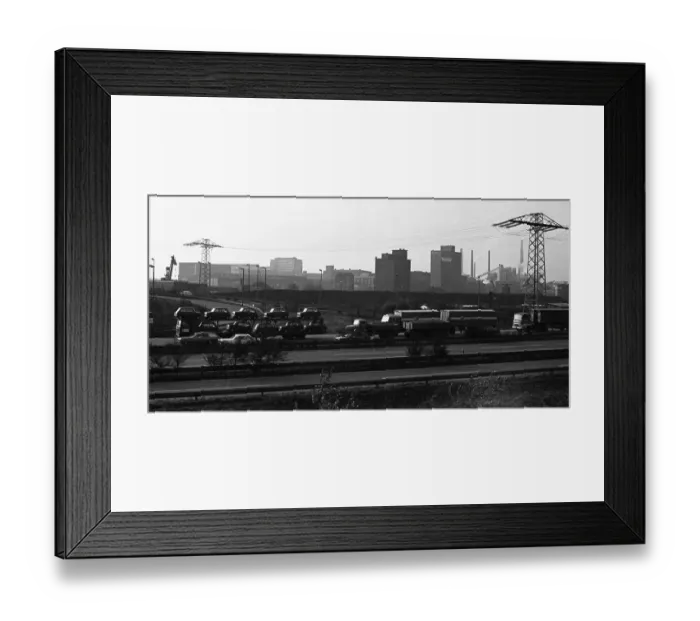 Framed Print : The Ruhr area, country and people