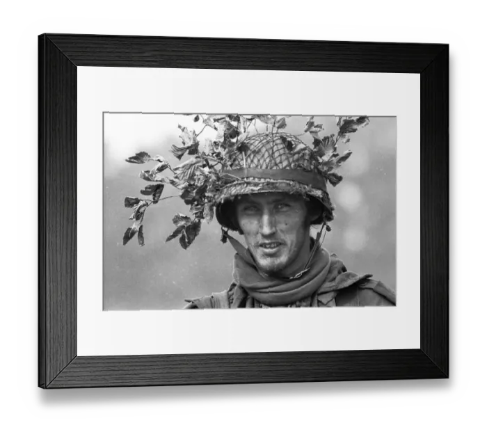 Framed Print : 50, 000 NATO soldiers in autumn manoeuvre Grosser Baer on 06