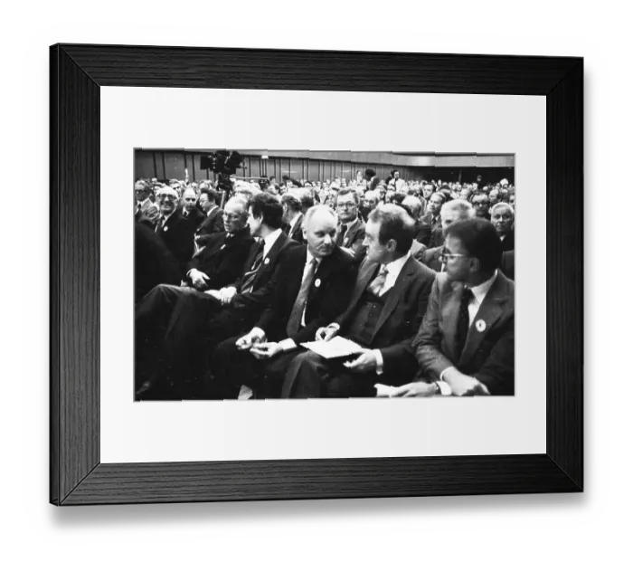 Framed Print : The 12th Trade Union Congress of the Mining and Energy Industrial Union (IGBE) on 7 Framed Print : The 12th Trade Union Congress of the Mining and Energy Industrial Union (IGBE) on 7