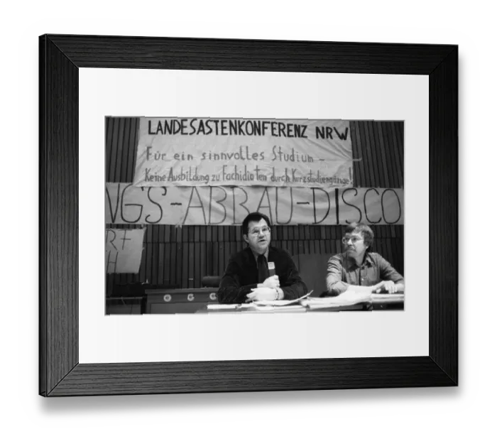 Framed Print : Following a conference of student councils (ASTA) Framed Print : Following a conference of student councils (ASTA)