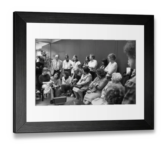 Framed Print : In front of and in the regional labour court