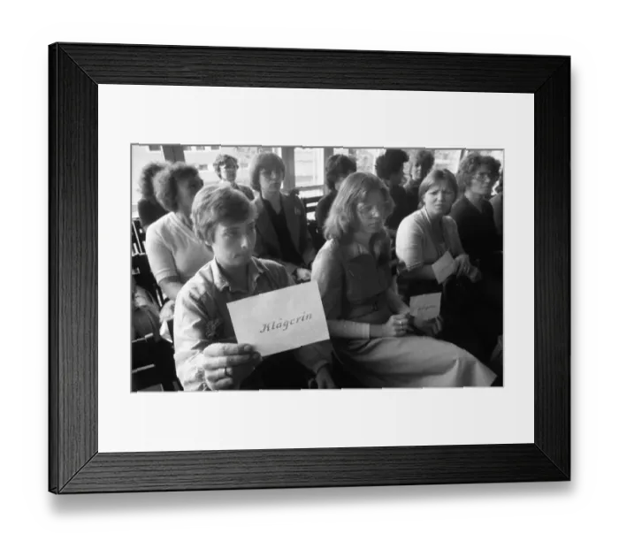 Framed Print : In front of and in the regional labour court