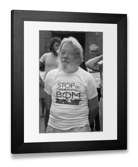 Framed Print : Activities for the Anti-War Day 1979 on 01