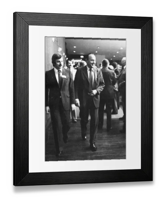Framed Print : Defence policy congress of the Free Democratic Party (FDP) on 27