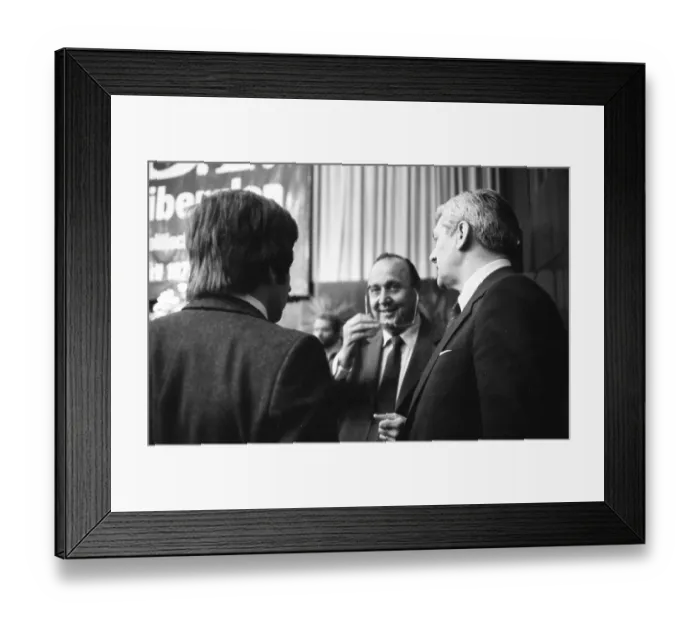 Framed Print : Defence Policy Congress of the Free Democratic Party (FDP) on 27