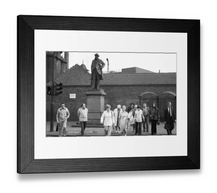 Framed Print : The town of Neunkirchen was dominated by industrial dirt and the Neunkircher Eisenwerke on 02 Framed Print : The town of Neunkirchen was dominated by industrial dirt and the Neunkircher Eisenwerke on 02