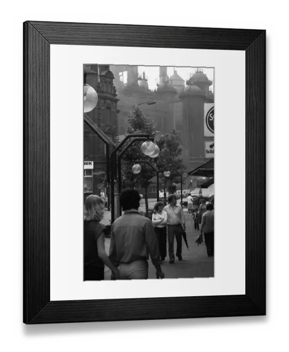Framed Print : The town of Neunkirchen was dominated by industrial dirt and the Neunkircher Eisenwerke on 02 Framed Print : The town of Neunkirchen was dominated by industrial dirt and the Neunkircher Eisenwerke on 02