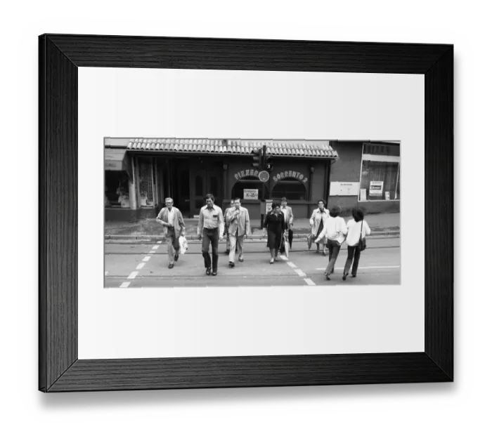 Framed Print : The town of Neunkirchen was dominated by industrial dirt and the Neunkircher Eisenwerke on 02 Framed Print : The town of Neunkirchen was dominated by industrial dirt and the Neunkircher Eisenwerke on 02